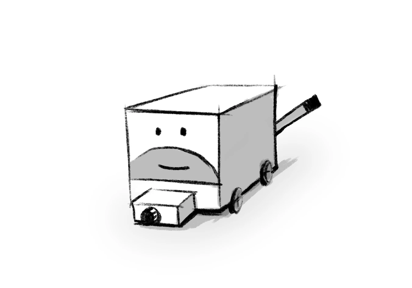 Box-dog concept sketch