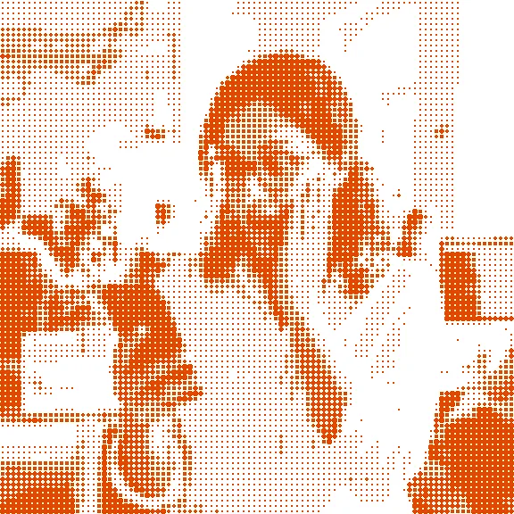 Comic panel: Meera with a hand to her face, looking stressed